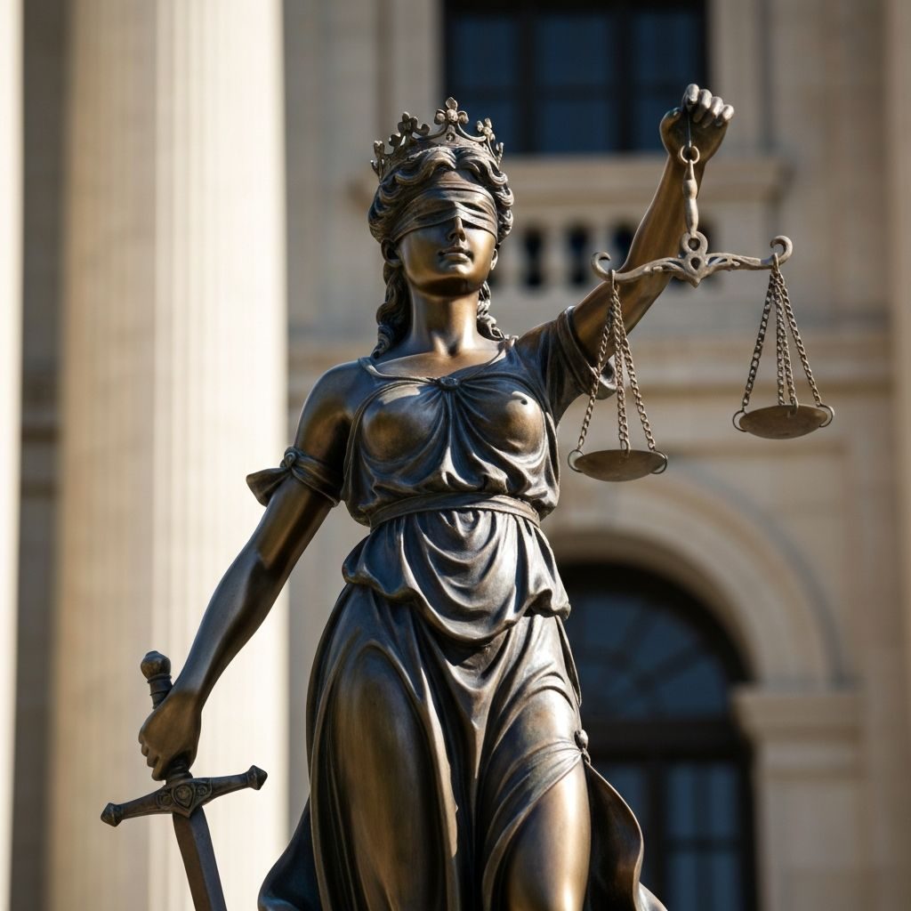 Lady Justice statue